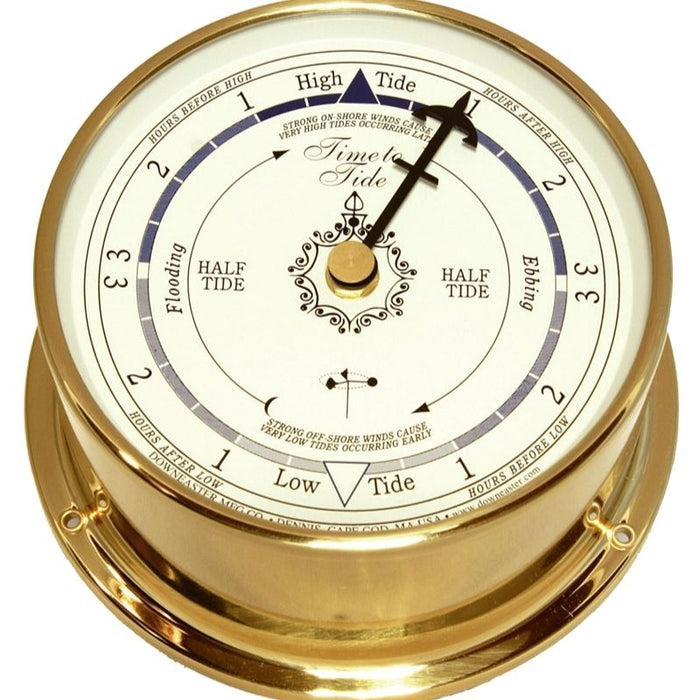 Weather Scientific Downeaster 3080 Tide Clock, White Downeaster 