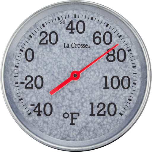 La Crosse Technology® 8-in. Analog Galvanized Metal Weather