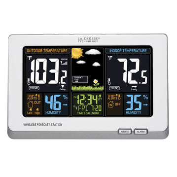 Durac Indoor/Outdoor Weather Station With Wired Sensor Lab