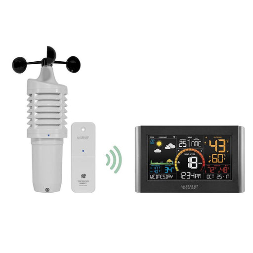 La Crosse Technology V11-TH Color Wireless WiFi Weather Station