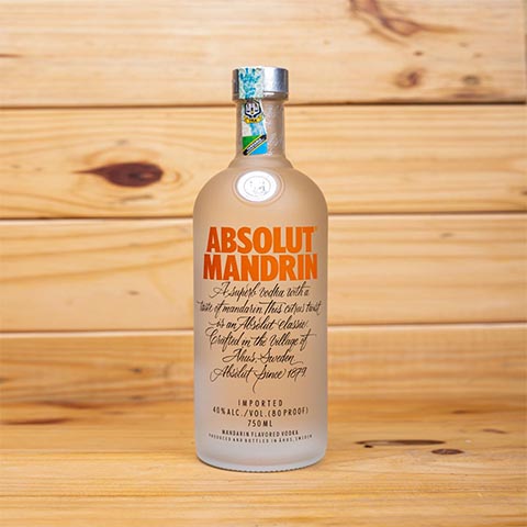 Absolut Mandrin Vodka 750ml