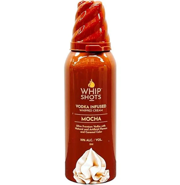 Whip Shots Vodka Infused Whipped Cream by Cardi B Limited Edition  Peppermint Bundle (200ML)