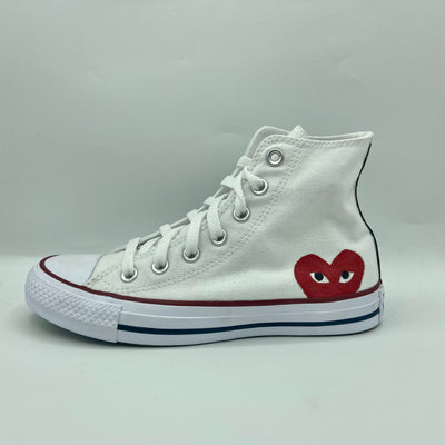 custom comme des garcons converse