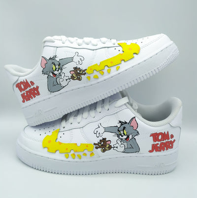 custom af1 tom and jerry