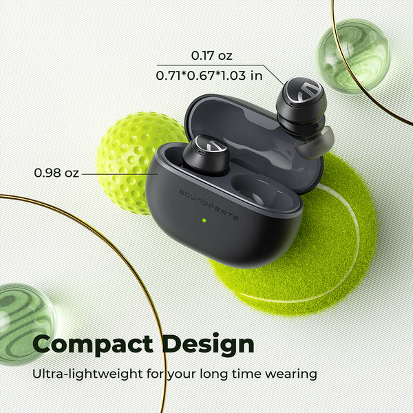 SOUNDPEATS Air3 Pro, Compact yet Powerful Wireless Earbuds 