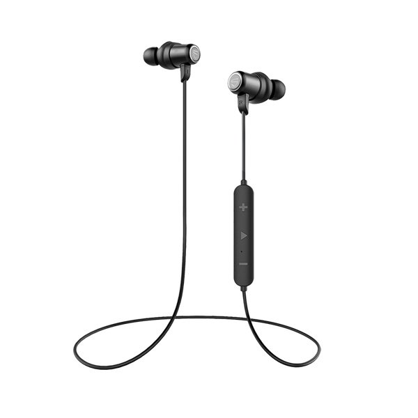 SoundPEATS Q30 HD+ Bluetooth Headphones in-Ear Stereo Wireless 5.2 Magnetic  Earphones IPX5 Sweatproof Earbuds with Mic for Sports, Immersive Bass