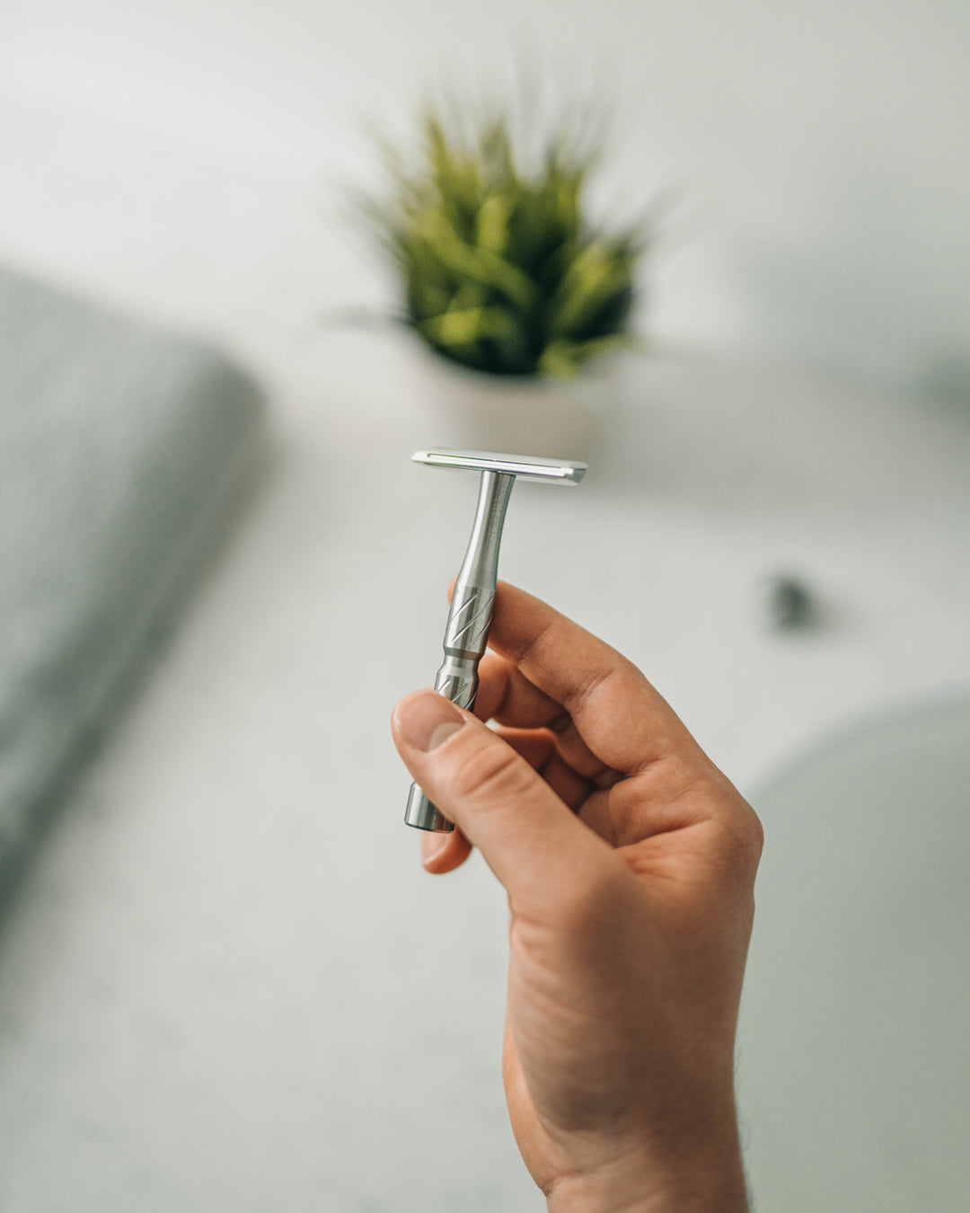 Vector Single Edge Razor Floating | Machined Stainless Steel