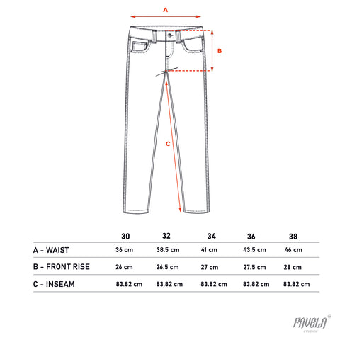 Size Charts – Favela Studios