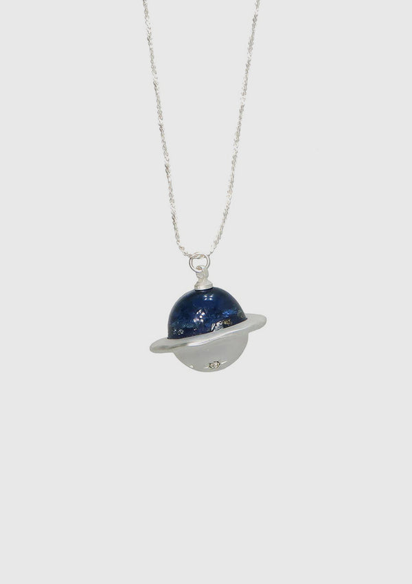 Buy Moon Made Moonglow Dream Planet Saturn Stainless Steel Necklace at  Amazon.in