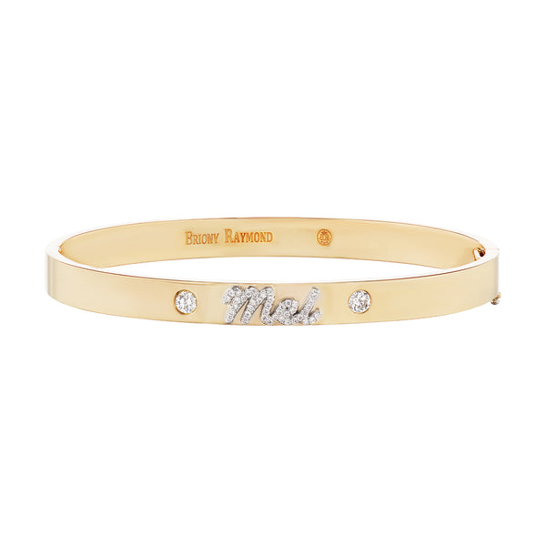 Roman Numeral Story Bangle – Briony Raymond New York