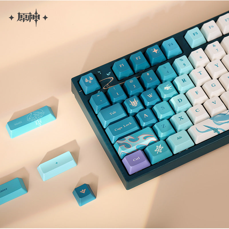 [OFFICIAL MERCHANDISE] Xiao Theme Mechanical Keyboard – Genshin.shop