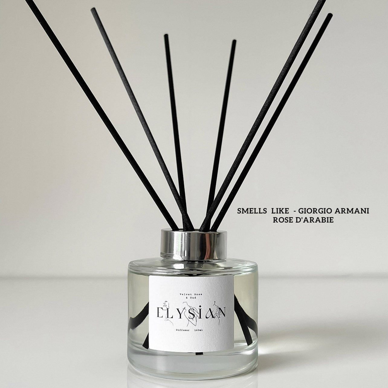 Velvet Rose and Oud Diffuser 165ml – Elysian Candles