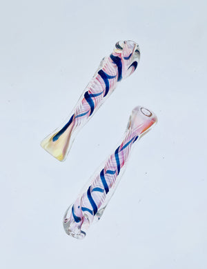 3.5" Twisted Mouth Fumed One Hitter - Lucky 888 Distribution