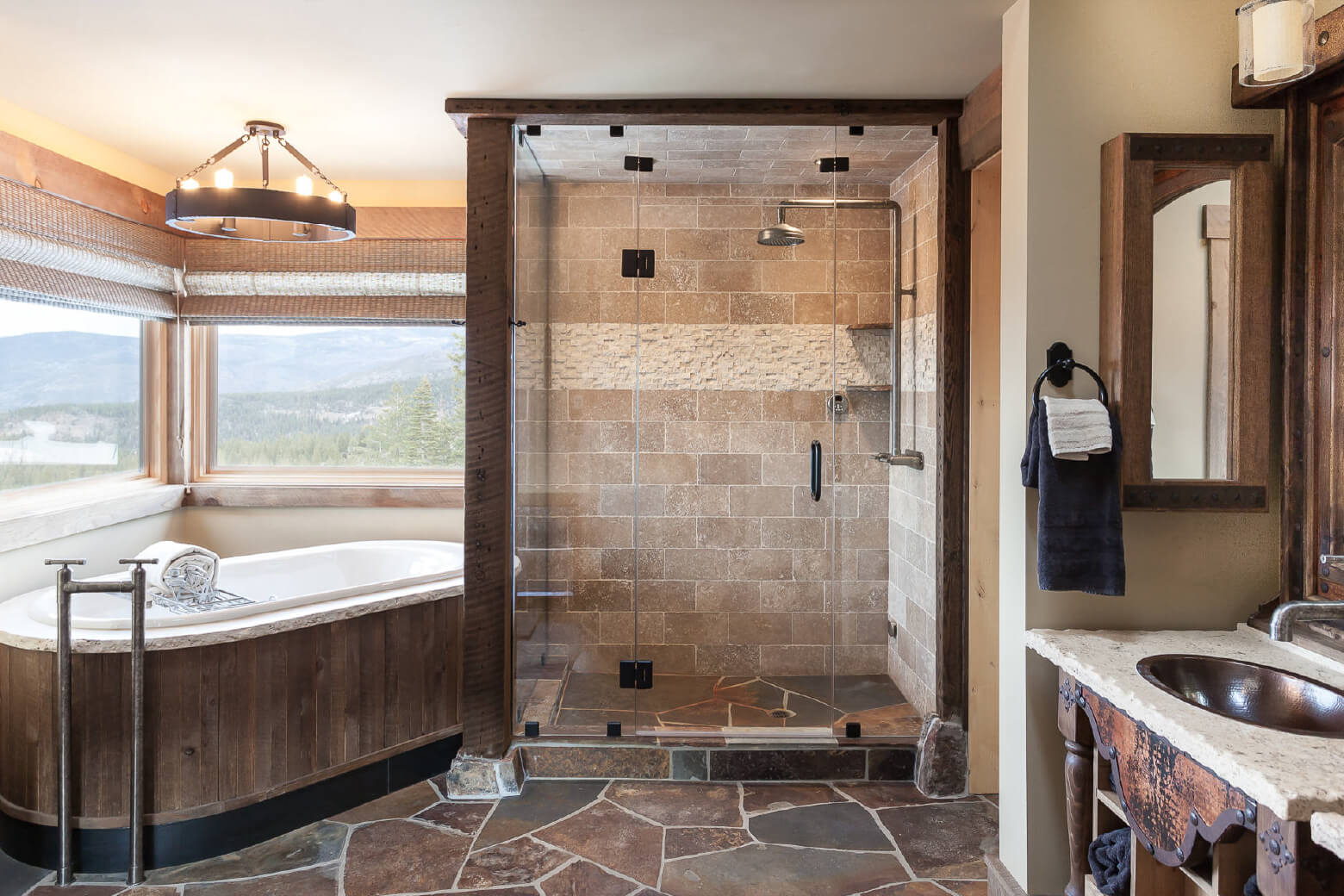 Rustic Shower Ideas and Inspiration