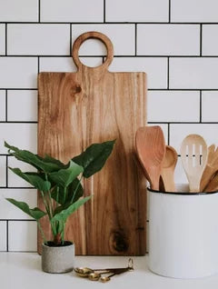 subway tile with dark grout