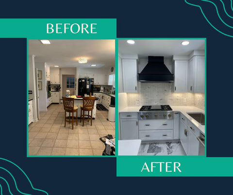 Before & After Kitchen Remodel