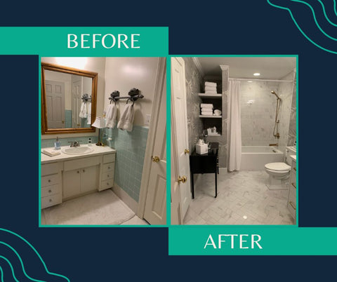 Before & After Bathroom Remodel