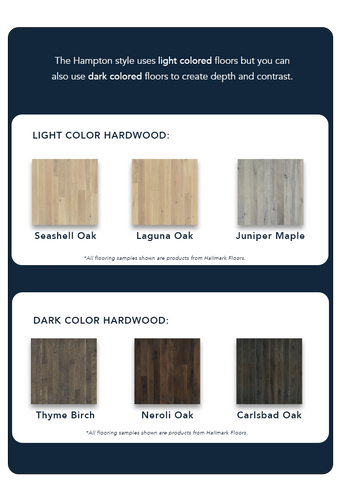 Hampton Style Flooring Samples