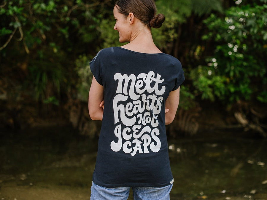 Melt Hearts Not Ice Caps | Women's T-Shirt – Prized Life