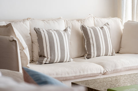 linen cushions