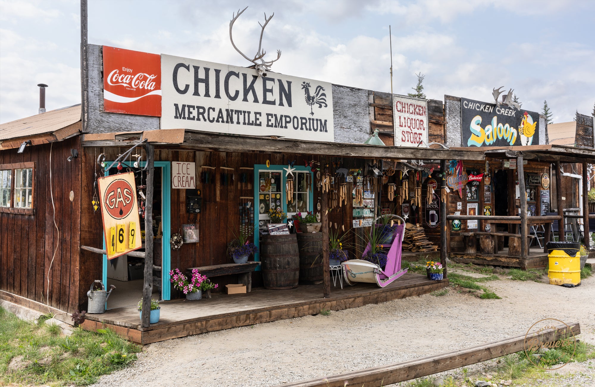 Goldgräberdorf Chicken in Alaska