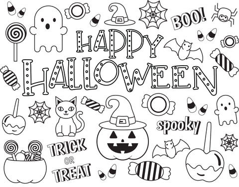Halloween Coloring Page – White House Foods Official