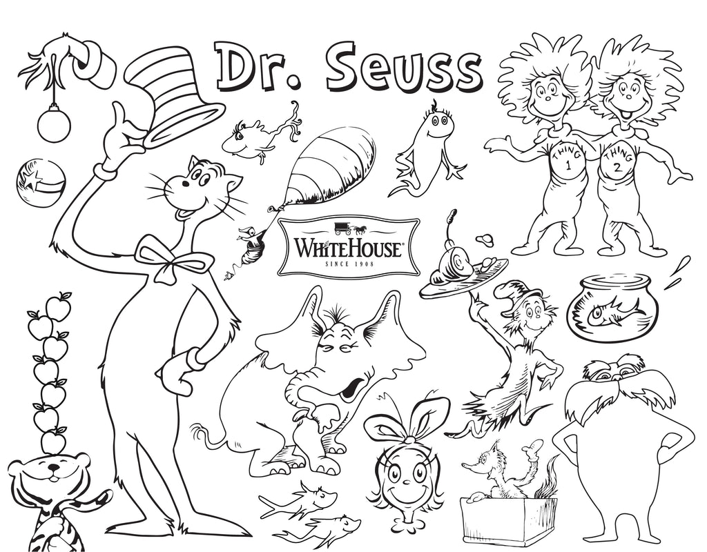 Dr. Seuss Day Printable – White House Foods Official