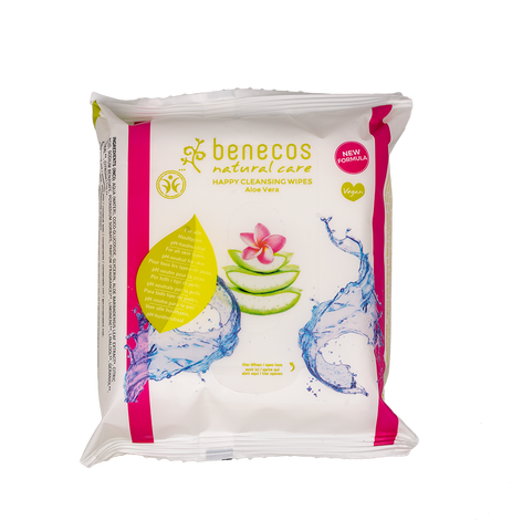 benecos Natural Happy Cleansing Wipes