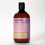 benecosBIO Duschgel Wildrose, zertifizierte Biokosmetik, vegan