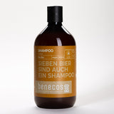 benecosBIO Shampoo mit Bio-Bier, für schöne, gepflegte Haare, zertifizierte Biokosmetik, vegan
