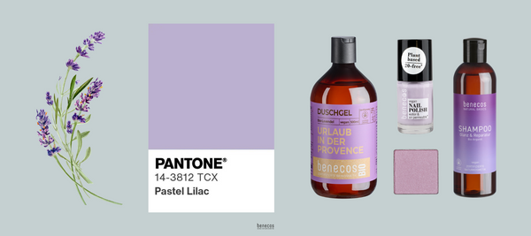 Trendfarbe Sommer 2024 Pantone Pastel Lilac