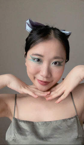 Tinkerbell benecos Make-up Look Karneval Naturkosmetik