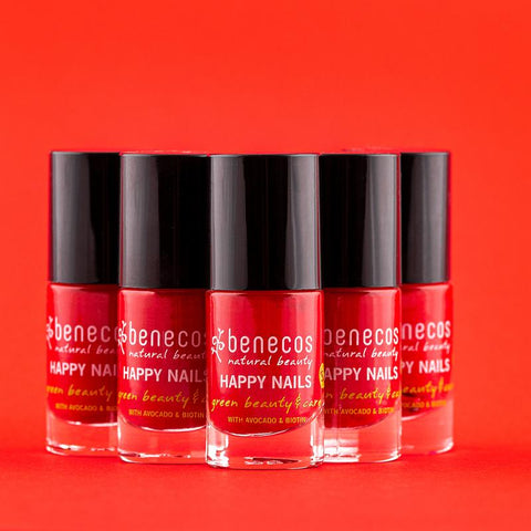 benecos Nagellack, Vintage Red, vegan