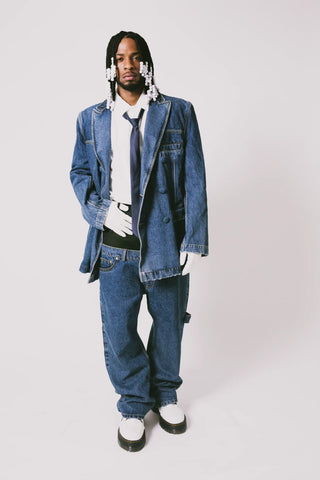 SS20 Louis Vuitton Staff Shirt] I'm in love with this design and would like  to recreate my own. But does anybody know what kind of fabric this is? I am  not able