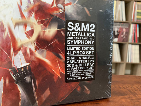 løfte op Machu Picchu Patent Metallica & San Francisco Symphony - S&M2 Deluxe 4LP Colored Vinyl –  Rollin' Records