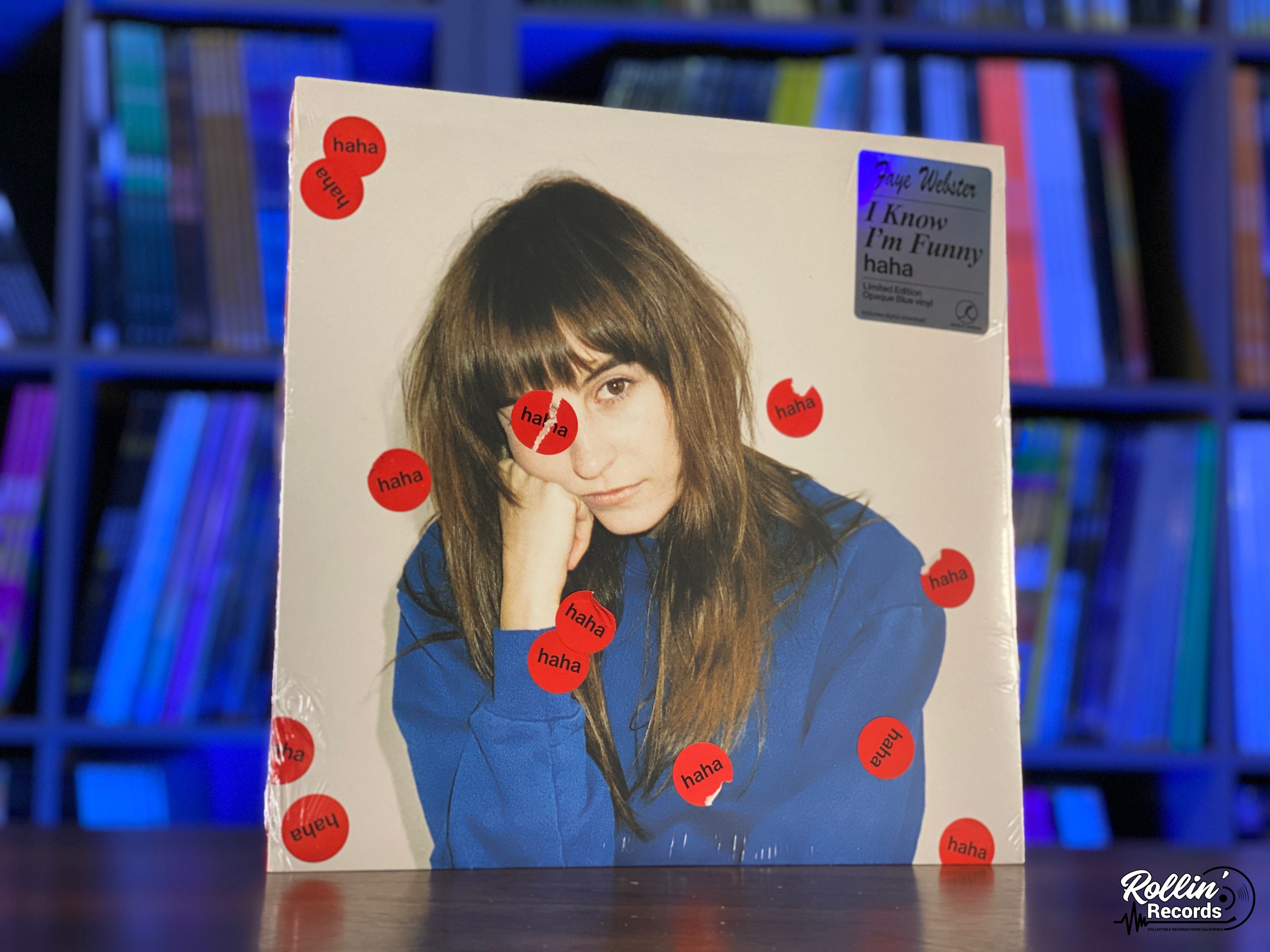 Faye Webster - I Know I'm Funny Haha (Blue Vinyl) – Rollin' Records