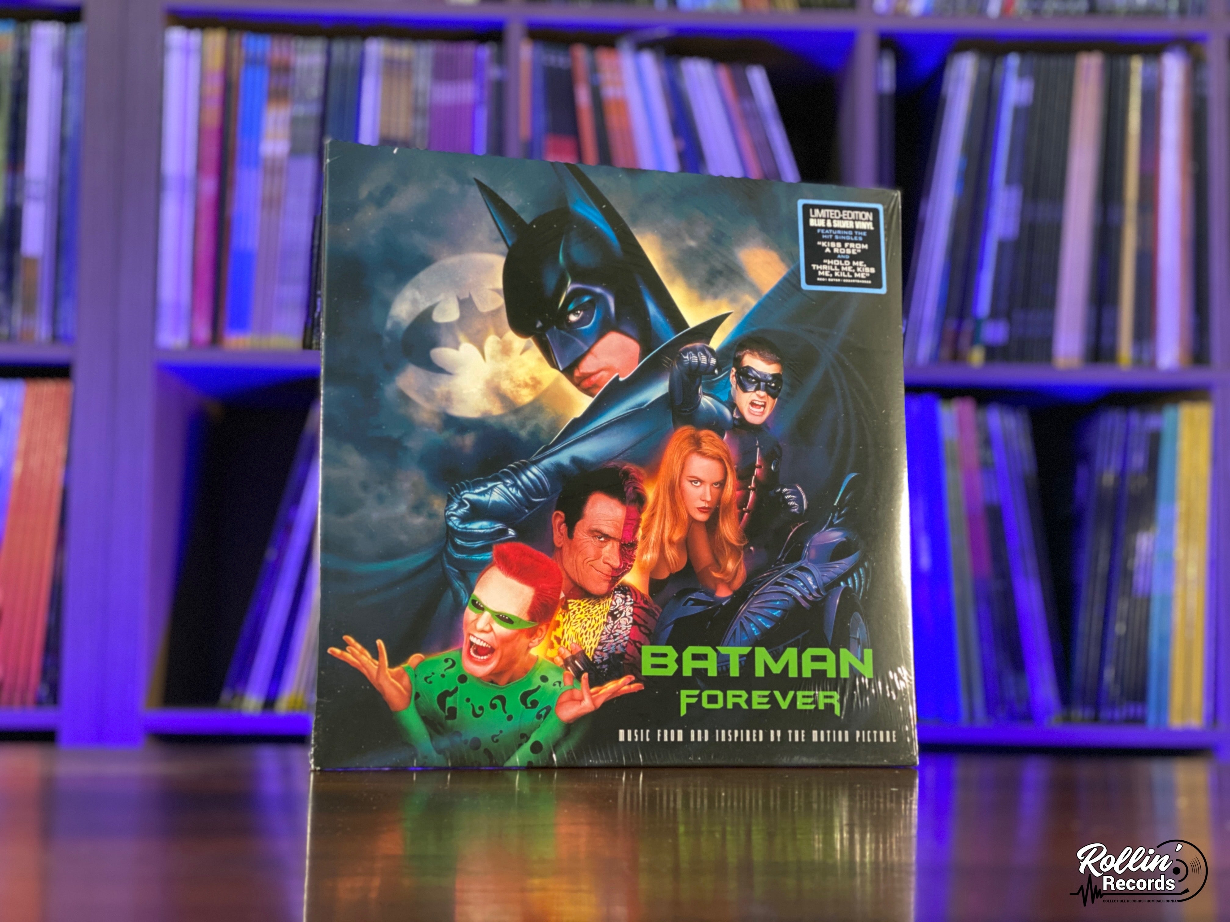 Batman Forever: Music From The Motion Picture (Blue & Silver Vinyl) –  Rollin' Records