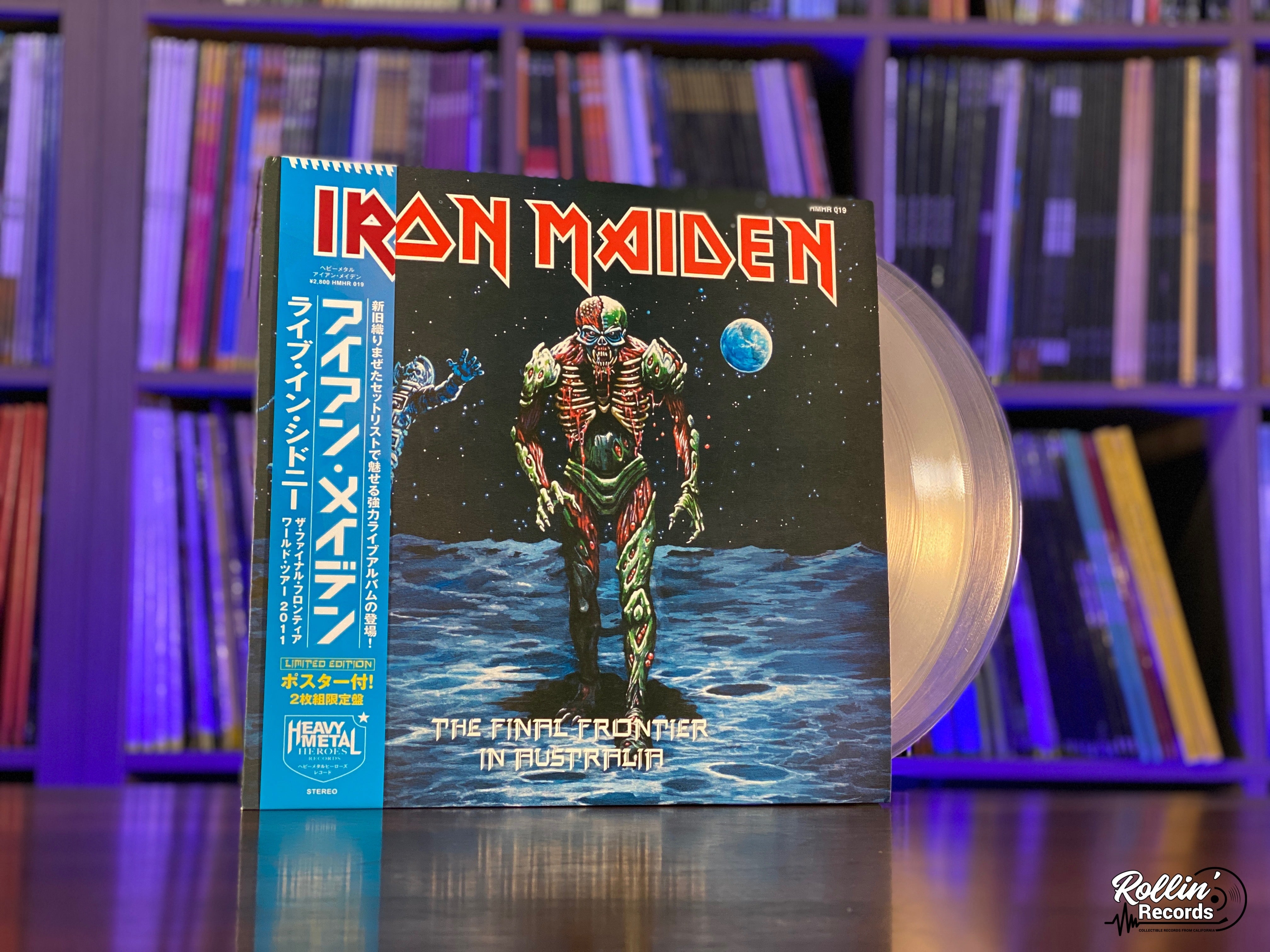 レコード】希少美品 IRON MAIDEN LIVE AT DONIN-