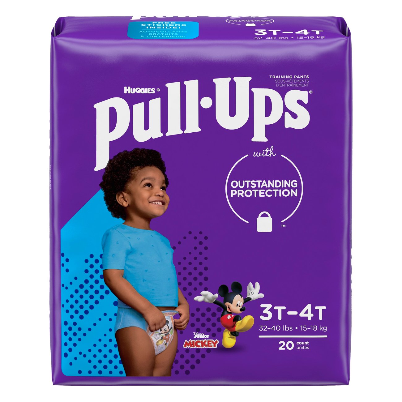 Huggies Pull-Ups for Boys, 2T-3T - 23 training pants – Johnstone IDA  Pharmacy