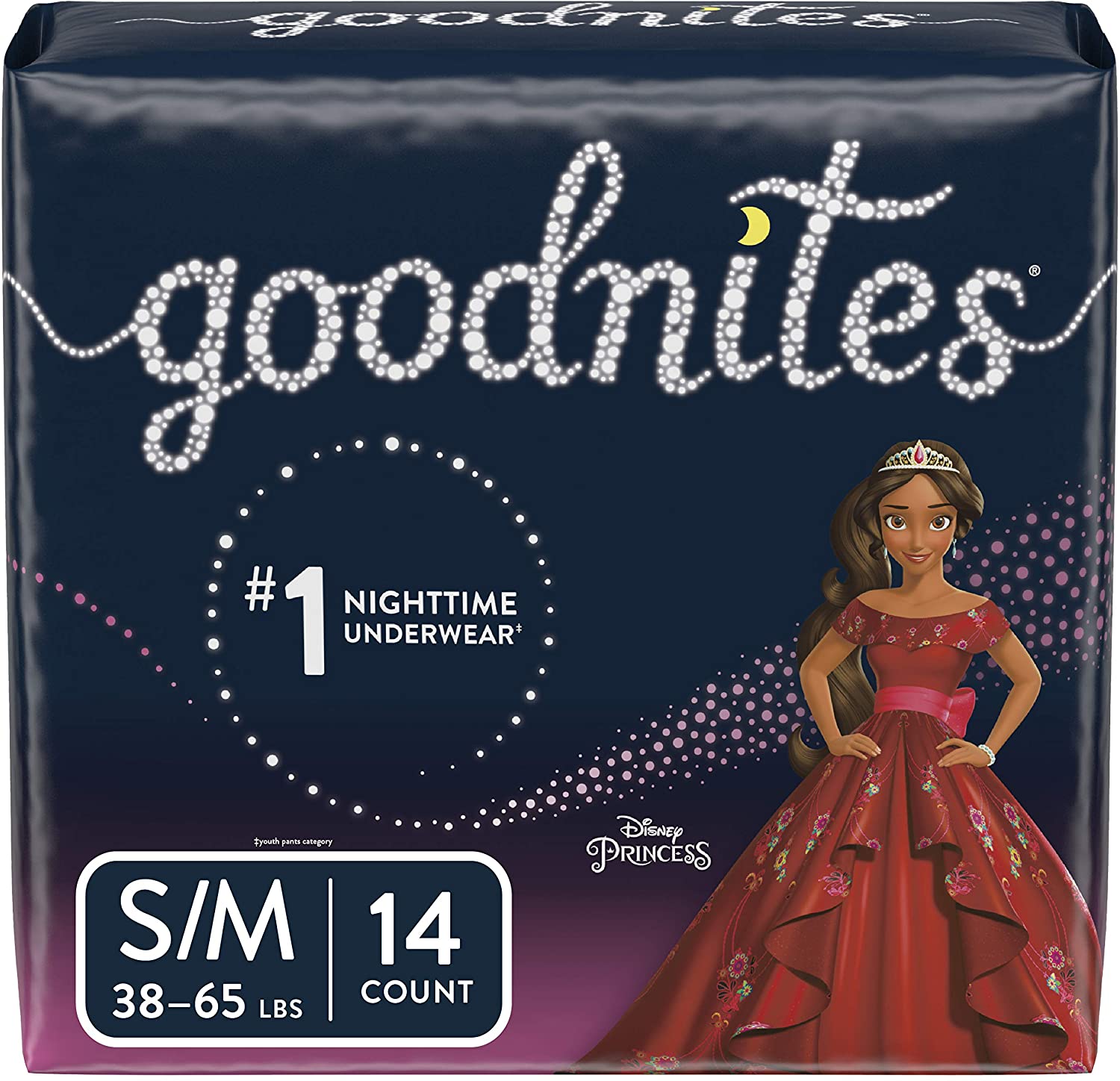 GoodNites Nighttime Underwear for Girls, Small-Medium - 44 count
