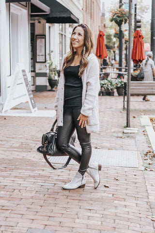 woman with comfortable boots