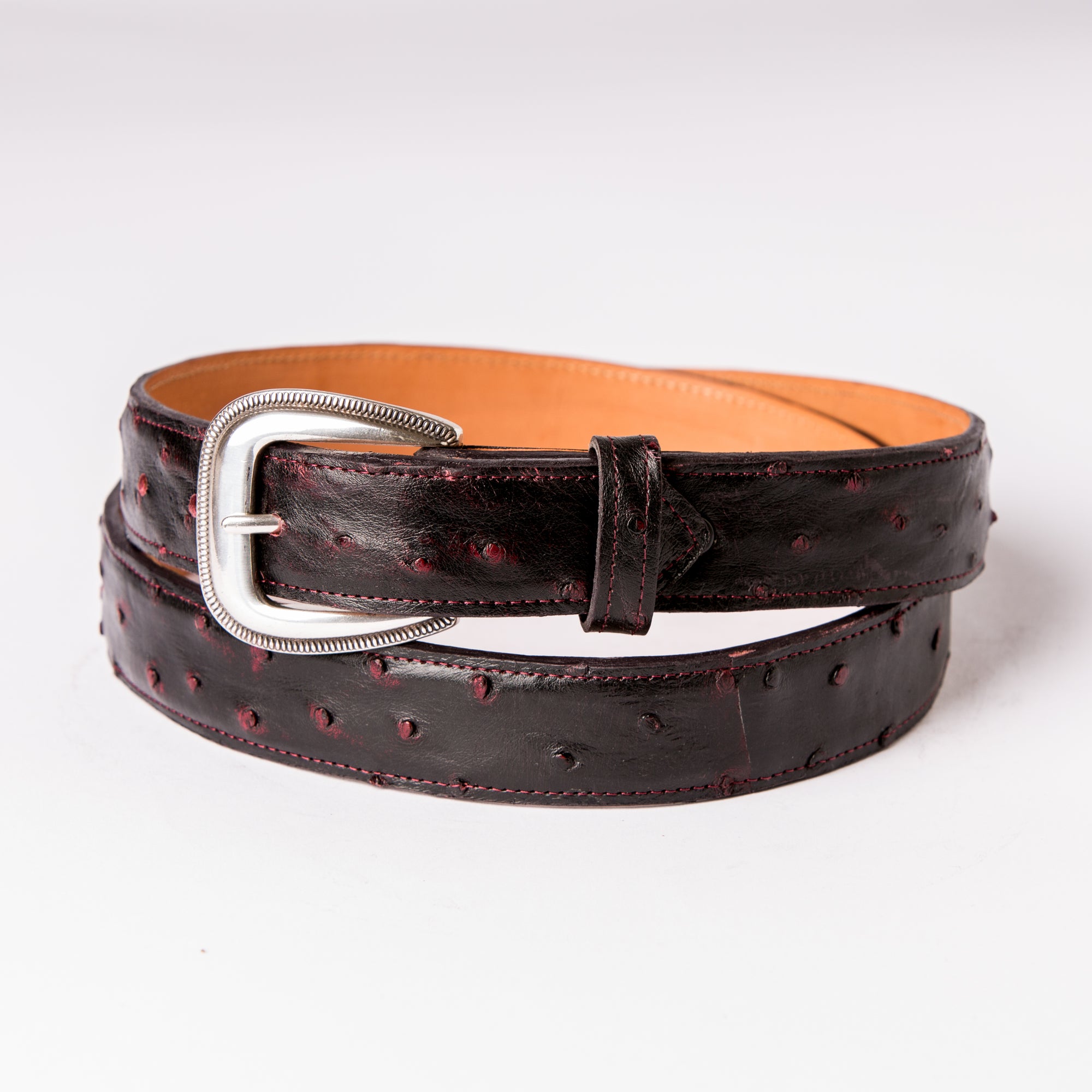 Rad Men's Ostrich Pattern Belt