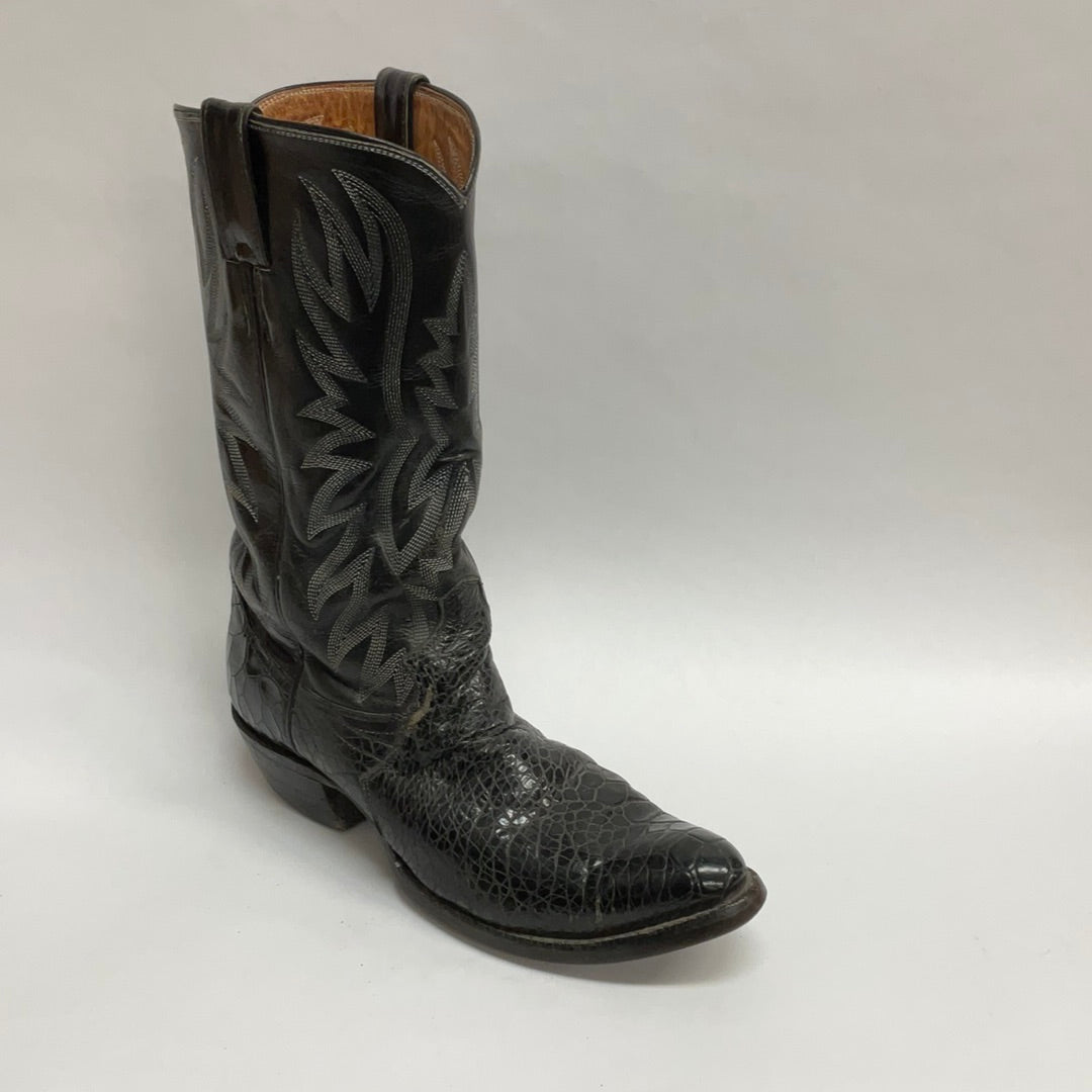 T O Stanley Boots: The Biker - Black Elephant