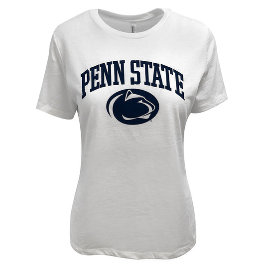 47 Brand Women's White Distressed Penn State Nittany Lions Statement SOA  3-Hit Long Sleeve T-shirt - Macy's