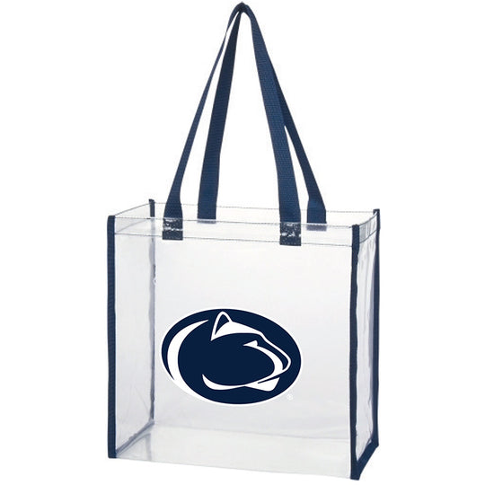 Heritage Gear - Women's Penn St Navy Tote Nittany Lion Logo Bag | Fred Segal