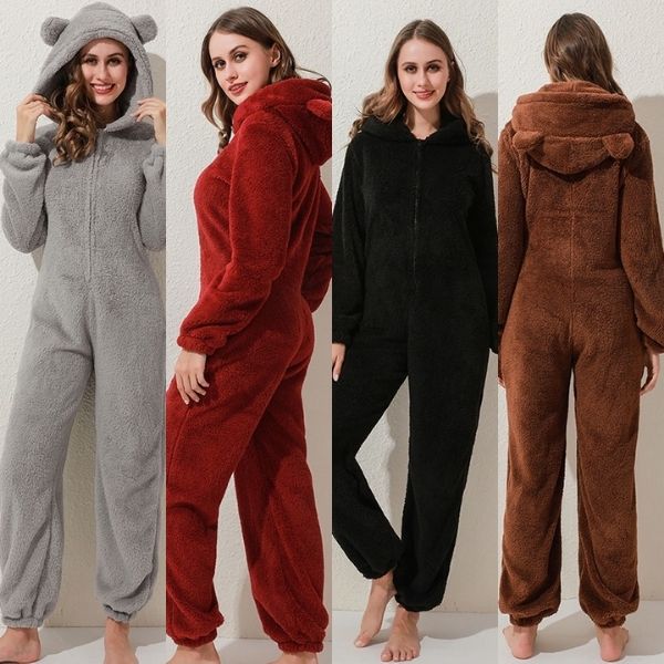 winter pajama onesie