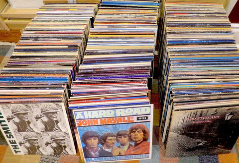 Piles of records