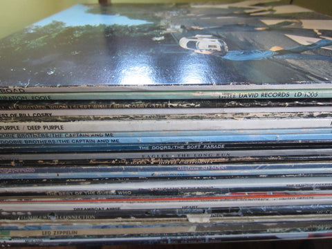 A pile of records I found on the street