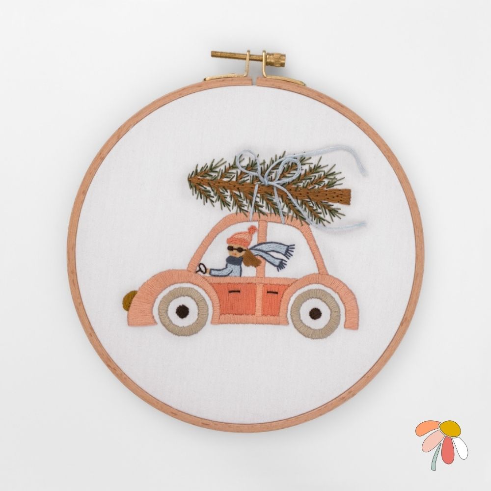 Image of Zooming Home for Christmas Pattern Kit