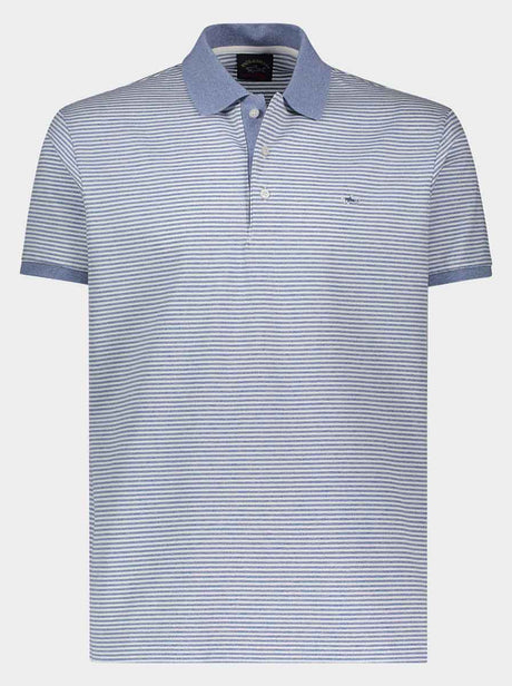 Paul & Shark - Silk & Cotton Polo Shirt - Andrew Gardner, Wendover – Andrew  Gardner